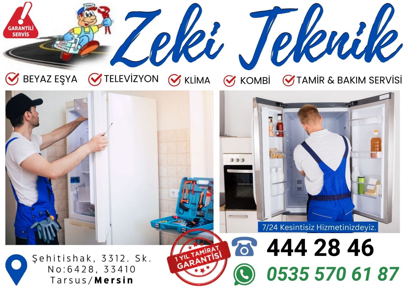 Tarsus Buzdolabı Tamircisii